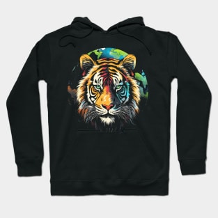 Siberian Tiger Earth Day Hoodie